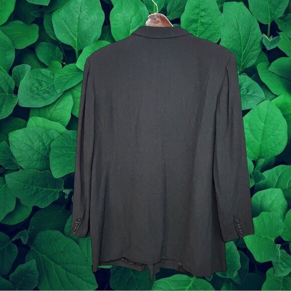 Lane Bryant Designs Black Blazer Jacket Size 18 - Picture 2 of 3